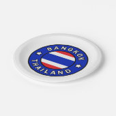 Bangkok Thailand Papieren Bordje (Gekanteld)