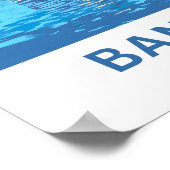 Bangkok Thailand Reisprint Poster (Hoek)