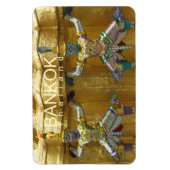 Bangkok Thailand Reizen Souvenir Magnet Magneet (Verticaal)