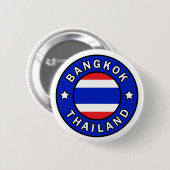 Bangkok Thailand Ronde Button 5,7 Cm (Voorkant /achterkant)