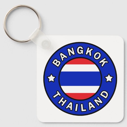 Bangkok Thailand Sleutelhanger (Voorkant)
