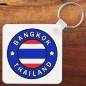 Bangkok Thailand Sleutelhanger (Achterkant)