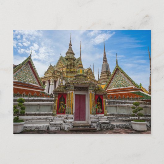 Bangkok, Thailand tempel Briefkaart (Voorkant)