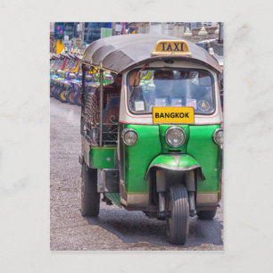 Bangkok tuk tuk briefkaart
