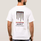 Bangkok University T-shirt (Achterkant)