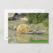 Bangladesch-Reisboot Briefkaart (Voorkant / Achterkant)