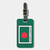 Bangladesh Bagagelabel (Voorkant verticaal)