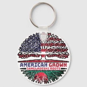 Bangladesh Bangladeshi VS Amerikaans Amerika USA V Sleutelhanger