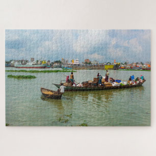 Bangladesh Boat People. Puzzle