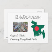 Bangladesh Briefkaart (Voorkant / Achterkant)