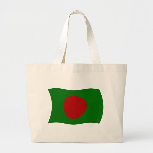 Bangladesh Flag Canvas tas (Voorkant)
