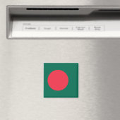Bangladesh Flag Magnet Magneet (Insitu (Vaatwasser))