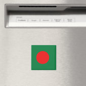 Bangladesh Flag Magnet Magneet (Insitu (Vaatwasser))