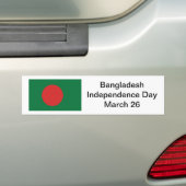 Bangladesh Independence Day Bumpersticker (Op auto)