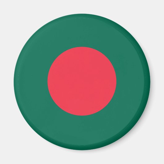 Bangladesh rondelland vlag symbool leger milita magneet (Voorkant)