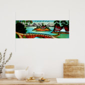 Bangladesh Village Poster (Keuken)