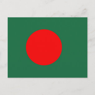 Bangladesh-vlag Briefkaart