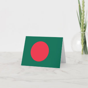 Bangladesh-vlag Kaart