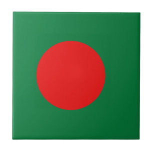 Bangladesh Vlag Keramische Tegel Tegeltje