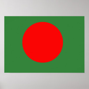 Bangladesh-vlag Poster