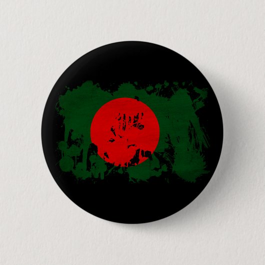 Bangladesh-vlag Ronde Button 5,7 Cm (Voorkant)