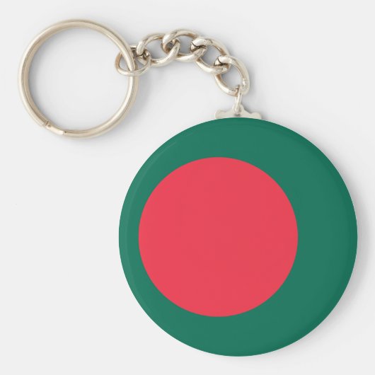 Bangladesh-vlag Sleutelhanger (Voorkant)
