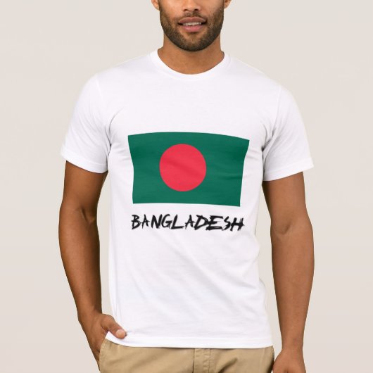 Bangladesh-vlag T-shirt (Voorkant)