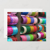 Bangles te koop in India Briefkaart (Voorkant / Achterkant)