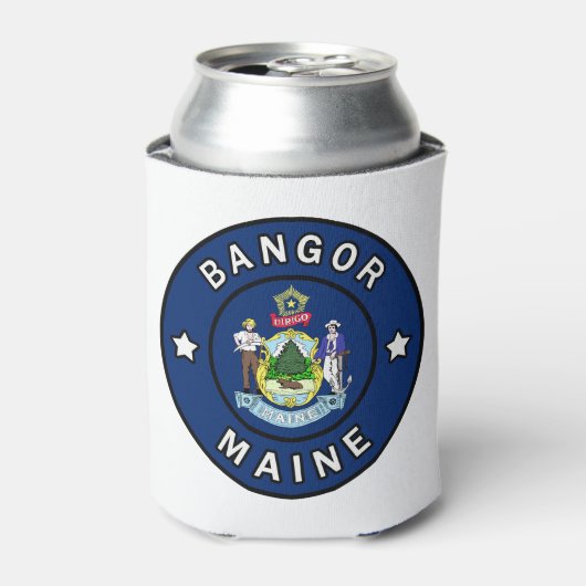 Bangor Maine Blikjeskoeler (Blikje Voorkant)