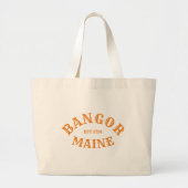 Bangor, Maine Grote Tote Bag (Voorkant)