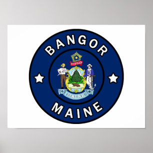 Bangor Maine Poster