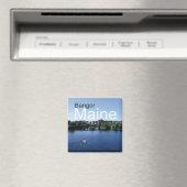 Bangor Maine Travel Souvenir Frigo Magnet (In Situ (Lave-vaisselle))