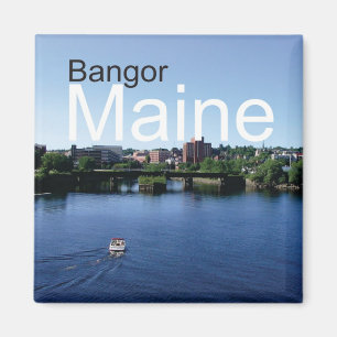 Bangor Maine Travel Souvenir Frigo Magnet