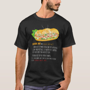 Banh Mi Dictionary Definition Vietnamese Pork San T-shirt