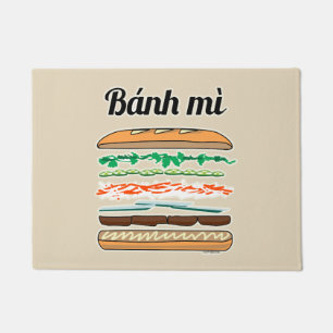 Banh Mi Vietnamese baguette van het Deurmat