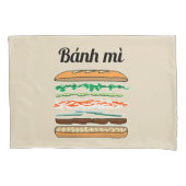 Banh Mi Vietnamese baguette van het Kussensloop (Voorkant)