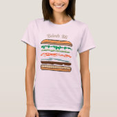 Banh Mi Vietnamese baguette van het T-shirt (Voorkant)