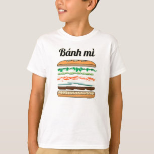 Banh Mi Vietnamese baguette van het T-shirt
