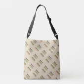 Banh Mi Vietwich, Frans brood Crossbody Tas (Achterkant)