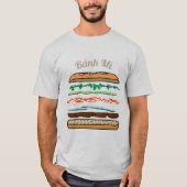 Banh Mi Vietwich, Frans brood T-shirt (Voorkant)