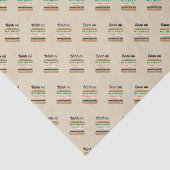 Banh Mi Vietwich, Frans brood Tissuepapier (Detail)