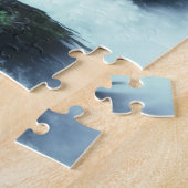 Banias Waterfall en Psalm 104:13 Legpuzzel (Zijkant)