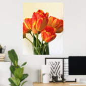 Banja Luka Tulips Poster (Thuiskantoor)