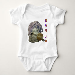 Banjo Baby Suit White Romper