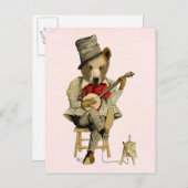 Banjo Beer 3 Briefkaart (Voorkant / Achterkant)