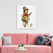 Banjo Beer Canvas Afdruk (Insitu (Woonkamer))