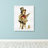 Banjo Beer Canvas Afdruk (Insitu (Houten vloer))