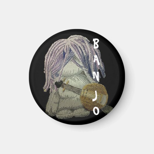 BANJO BLACK MAGNET (Devant)