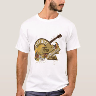 Banjo Bluegrass Mountain Music Banjo T-shirt
