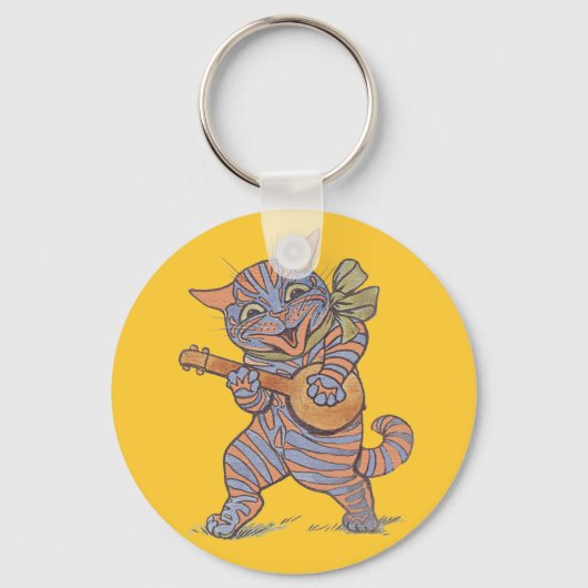 Banjo Cat Sleutelhanger (Voorkant)